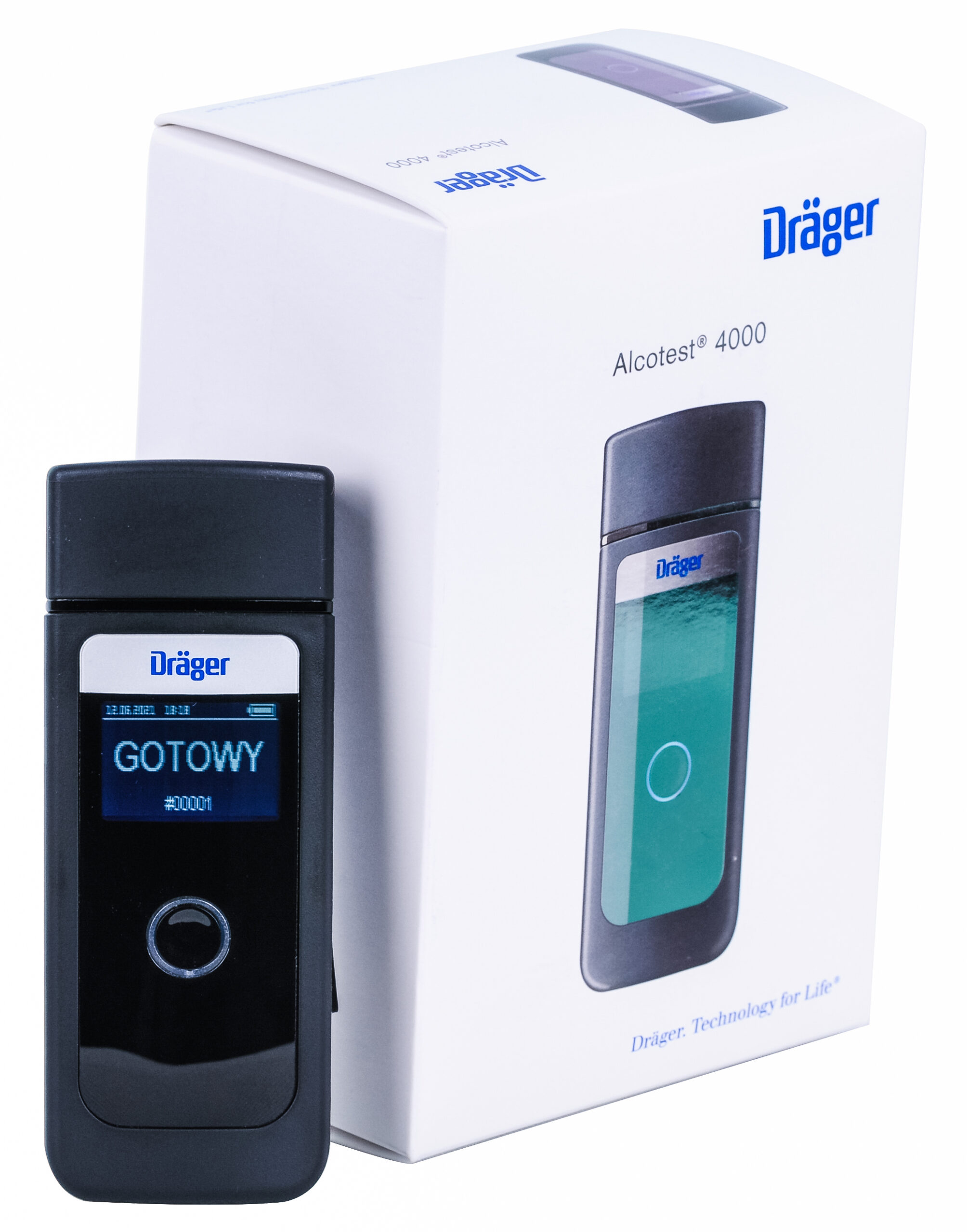 Alkomat Dräger Alcotest 4000 + Certyfikat Adiustacji + serwis - obrazek 4