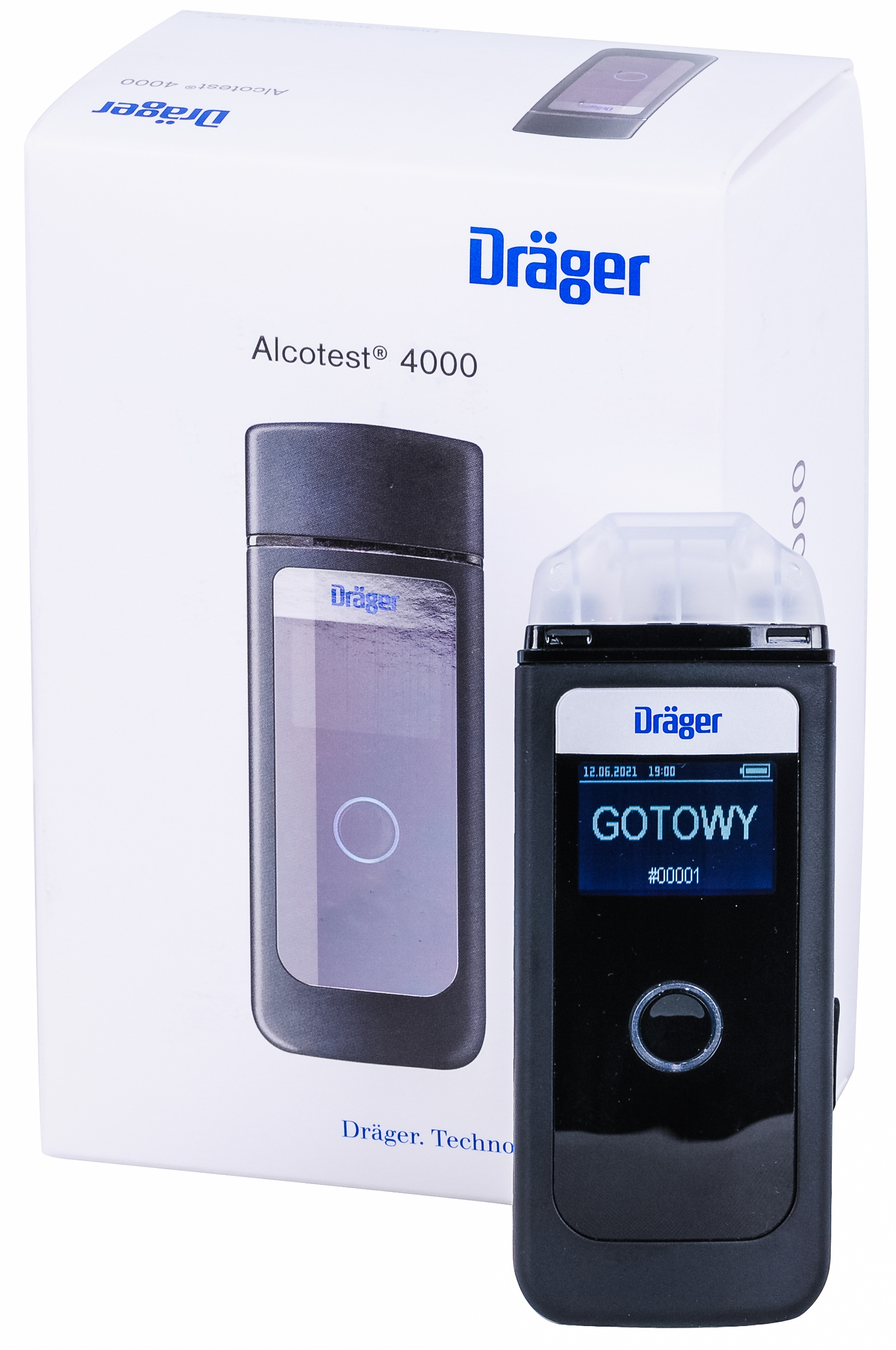 Alkomat Dräger Alcotest 4000 + Certyfikat Adiustacji + serwis - obrazek 6