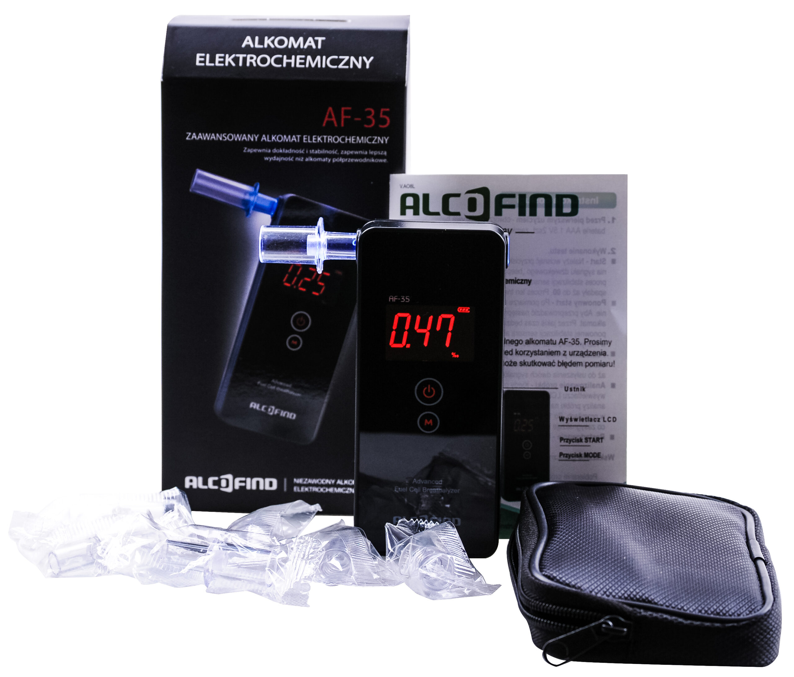 Alkomat osobisty AlcoFind AF-35 + 10 lat gwarancji plus pakiet kalibracji bez limitu - obrazek 5